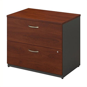 Bush Business Furniture Series C Collection 36W 2Dwr Lateral File in Hansen Cherry
