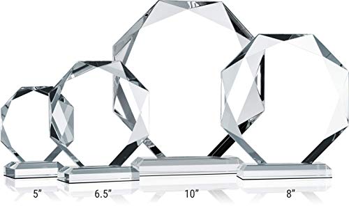 Custom Engraved Crystal Board of Director Appreciation Award Plaque, Unique Personalized Thank You Gift, Farewell Gift, Retirement Gift, Going Away Gift for Board Member and Executives (XL - 10")