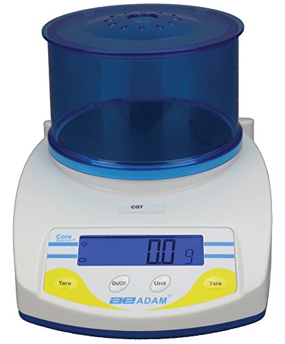 Adam Equipment CQT 601 Core Compact Portable Precision Balance, 600g Capacity and 0.1g Readability