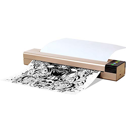 Tattoo Transfer Stencil Machine IXAER Bluetooth Thermal Copier Printer Machine Portable Office Mini Thermal Copier Printer Connected Phone Computer