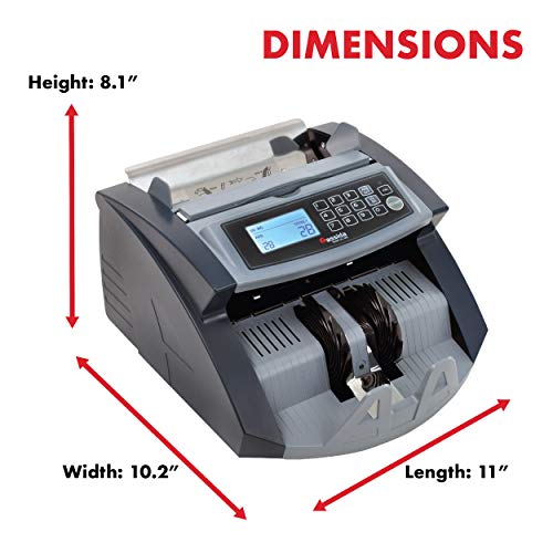 Cassida 5520 UV/MG Money Counter with Counterfeit Bill Detection