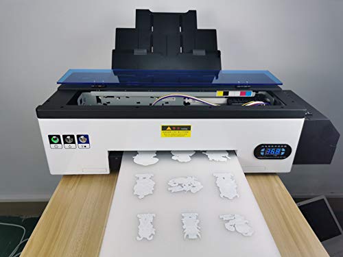 DTF L1800 Printer A3 Heat Transfer PET Film Printer for Dark w Light T-Shirt Hoodies Garment Pants Direct VS DTG Printer (DTF Printer + Oven) -DHL Shipping