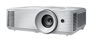 Optoma WU334 WUXGA High Brightness 3D DLP Office and Business Projector for meeting rooms and classrooms, Long 15,000h lamp life with bright 3,600 lumens for lights on viewing