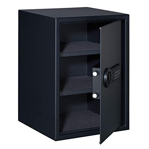 Stack-On PS-1820-E Super Sized Home and Office Personal Steel Security Safe Box with Electronic Lock
