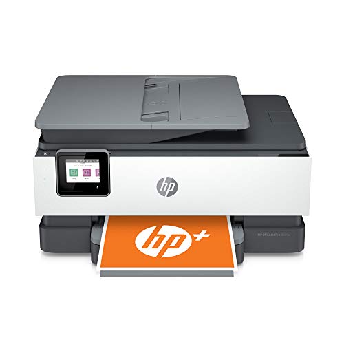 HP OfficeJet Pro 8035e All-in-One Wireless Color Printer (Basalt) for home office, with 12 months Instant Ink with HP+ (1L0H6A)