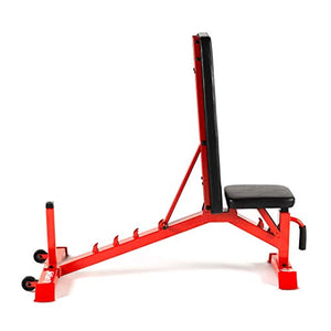 Lifeline Utility Weight Bench – Adjustable – 1,000lb Rated for Weightlifting and Strength Training