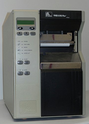 Zebra 110XiIII Plus (203dpi) Thermal Printer with USB, Serial and Ethernet Interfaces P/N: 112-7A1-00000