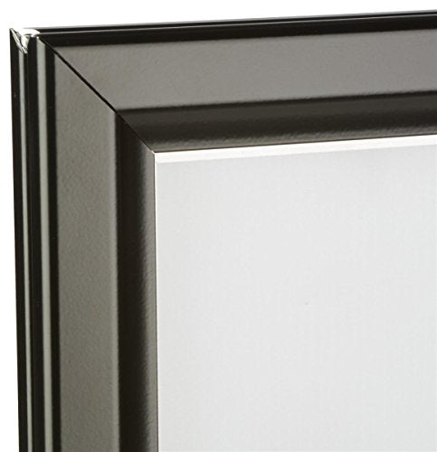 Displays2go 24 x 36 Inch Sidewalk Sign, Waterproof, Snap Frame, Spring Base, 2 Sided, Black (OWS2436B)
