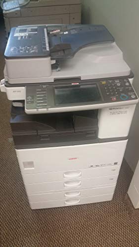 Refurbished Ricoh Aficio MP 3352 Monochrome Multifunction Printer - 33 ppm, A3, Copy, Print, Scan, 2 Trays with Cabinet (Renewed)