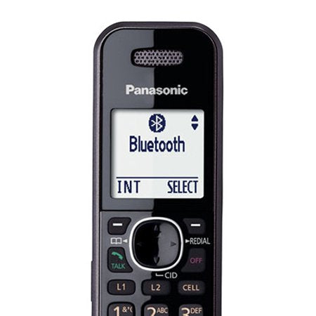 Panasonic KX-TG9542B Dect 6.0 2-Line Cordless Phone w/ Link-to-Cell & 2-Handsets + 2-Pack 2 Line Handset For KX-TG954X