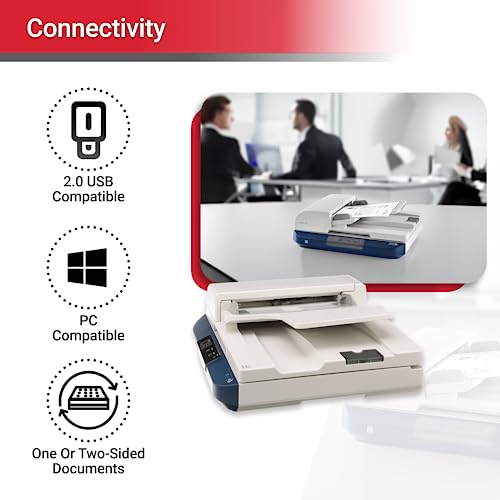 Xerox DocuMate 4830 Duplex Document Scanner with Flatbed