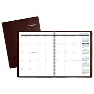 AT-A-GLANCE Monthly Planner / Appointment Book 2017, 13 Months, 8-7/8 x 11", Winestone (70-260-50)