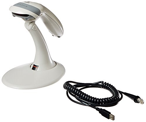 Honeywell MS9520 Voyager Handheld Barcode Reader with Auto-Trigger, 5 V DC, Grey