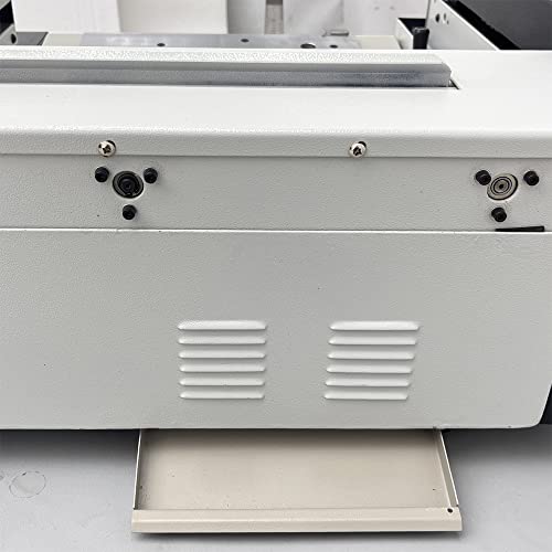 INTSUPERMAI Full-Auto Glue Book Binding Machine A3 Hot Melt Binder with LCD Fault Detection - 110V