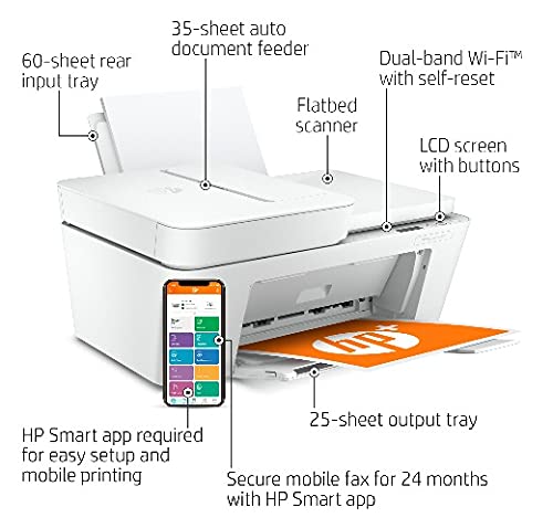 HP DeskJet 4152e All-in-One Wireless Color Inkjet Printer