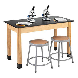 Learniture Science Lab Table w/Phenolic Top (24" W x 48" L)