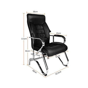 None Drafting Stool with Loop Arms - Office Computer Chair