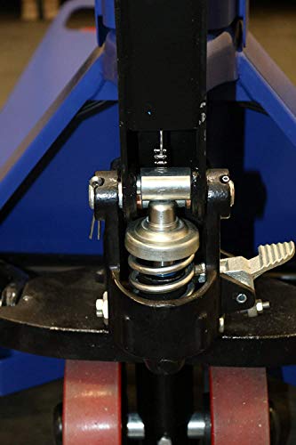 PRIME USA SCALES Pallet Jack Scale with Built-in Label Printer 5,000 x 1 lb Capacity 48"x27" Fork Size