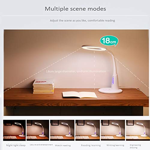 Led Eye Protection Intelligent Children's Voice 45 Minutes Learning Reminder Desk Lamp Minus Blue Led Table Lamp