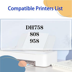 LISTWA DV-912 Developer Kit for Konica Minolta DH758 808 958 Printers, High Yield 200,000 Pages Black*1