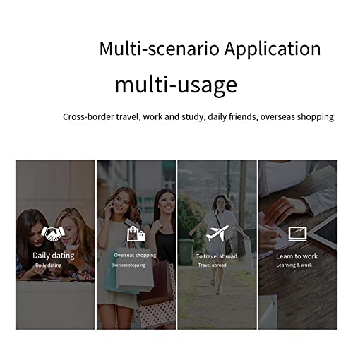 inBEKEA Portable Language Translator Device - Two Way Voice Interpreter, Instant Foreign Language Translation