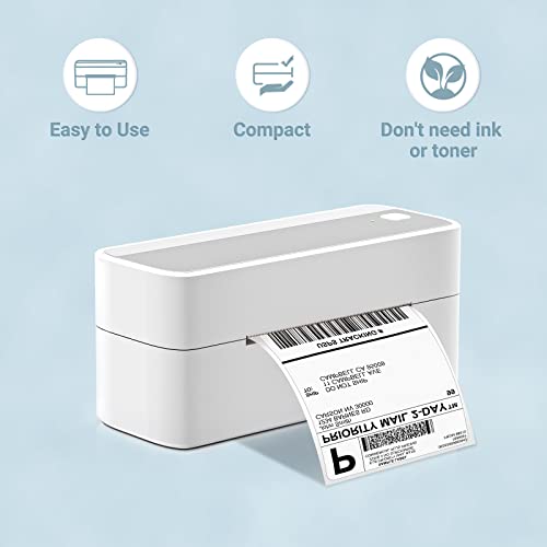Omezizy Bluetooth Thermal Label Printer, Shipping Label Printer, Wireless Thermal Printer for Shipping Labels, Label Printer for Shipping Packages - Compatible with USPS, Shopify, Amazon, Etsy, Ebay