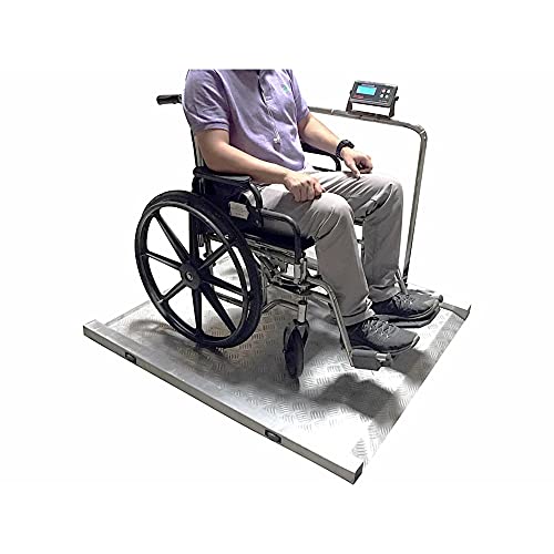 Liberty Scales SL-Wheelchair-1k Aluminum Wheel Chair Drum Scale 1000 lb x .2 lb