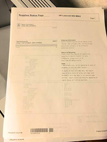 Refurbished HP LaserJet 600 M602N M602 CE991A Printer w/90-Day Warranty