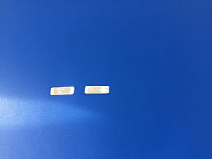 10,000 Silver Bright - Foil TamperVoid Tamper Evident Security Label Seal Sticker, Rectangle 0.75" x 0.25" (19mm x 6mm).