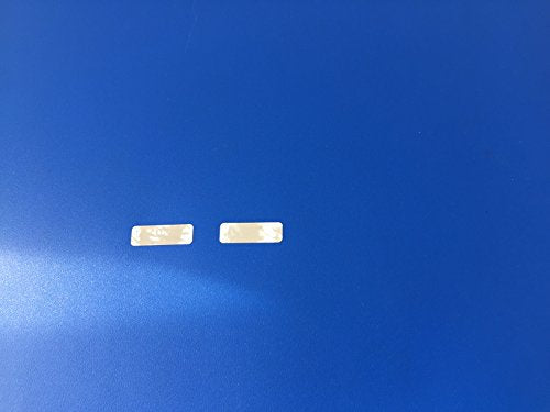 10,000 Silver Bright - Foil TamperVoid Tamper Evident Security Label Seal Sticker, Rectangle 0.75" x 0.25" (19mm x 6mm).