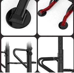 ZLQBHJ Strength Training Equipment Strength Training Dip Lift Dip Bar Push-Up Exercise Stands for Home Office Gym Eternal