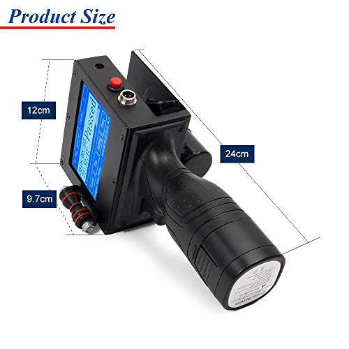 TOSENBA Handheld Inkjet Printer Intelligent LED Screen Display Price tag Manufacture Expiry Date Coder Trademark Logo