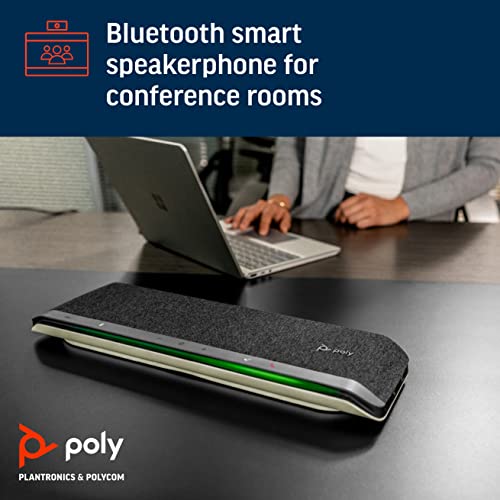 Plantronics Poly - Sync 60 Smart Speakerphone for Conference Rooms - USB-A/USB-C & Bluetooth Connectivity (Plantronics)