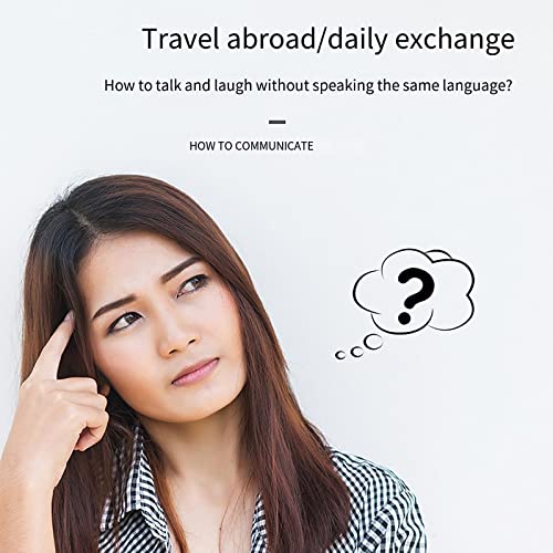 inBEKEA Portable Language Translator Device - Two Way Voice Interpreter, Instant Foreign Language Translation
