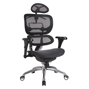 None Ergonomic Waist Computer Chair with Intelligent Lumbar Support
