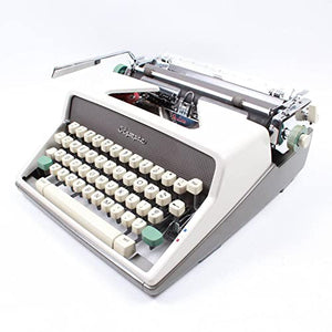 Amdsoc English Manual Typewriter - Grey - 33 * 32 * 10CM