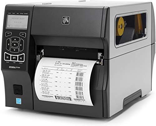 Generic Label Printer - Zebra ZT420 Direct Thermal/Thermal Transfer - Monochrome - Desktop - 6.61" Print Width - 12 in/s - 300 dpi - Bluetooth - USB - Serial - Ethernet - LCD - 7.01