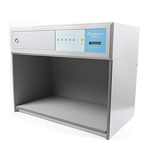 TBVECHI Color Assessment Cabinet - Lab Color Matching Light Box - Light Booth 110V