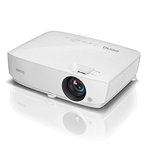 BenQ MS524AE-cr SVGA Business Projector (MS524AE), DLP, 3300 Lumens, 15,000:1 Contrast, Dual HDMI, 10,000hrs Lamp Life, 60"@7.8ft, 1.2X Zoom, 800x600 (Renewed)