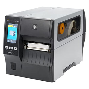 ZEBRA ZT411 Industrial Printer, Gray - USB 2.0, Serial, Ethernet, Bluetooth 4.1, 4-Inch Max Print Width, 203 DPI, Monochrome Barcode Label