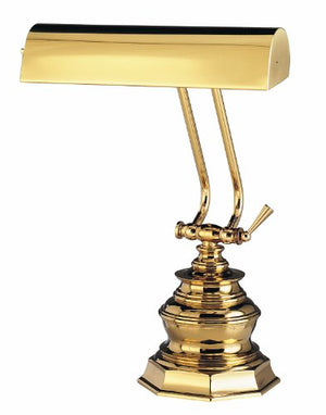 House of Troy Portable Desk/Piano Lamp, Polished Brass P10-111
