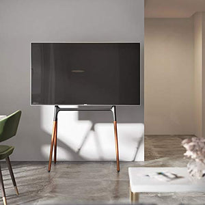 None Floor TV Stand Mobile 49-70 Inch Universal