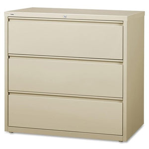 Lorell LLR88030 3-Drawer Lateral Files, 42"