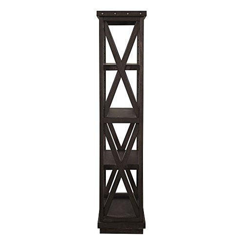 Modus Furniture 7YC91939 Yosemite Solid Wood Bookcase, Café