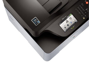 Samsung Xpress C1860FW Color Laser MFP (19 ppm) (533 MHz) (256 MB) (8.5" x 14") (9600 x 600 dpi) (Max Duty Cycle 40000 Pages) (p/s/c/f) (USB) (Ethernet) (Wireless) (Touchscreen) (250 Sheet Input Tray) (1 Sheet Multipurpose Tray) (50 Sheet ADF)