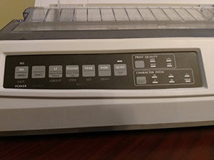 Oki Data Microline 321 Turbo Printer - B/W - Dot-Matrix - 240 DPI x 216 DPI - 9 Pin - 300
