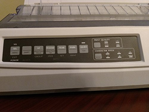 Oki Data Microline 321 Turbo Printer - B/W - Dot-Matrix - 240 DPI x 216 DPI - 9 Pin - 300