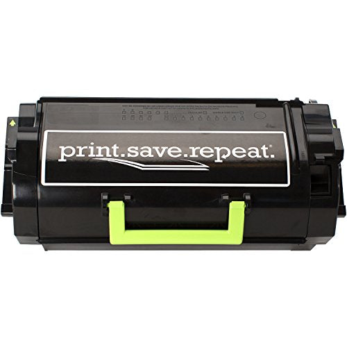Print.Save.Repeat. Lexmark 521HE High Yield Remanufactured Toner Cartridge for MS710, MS711, MS810, MS811, MS812 [25,000 Pages]