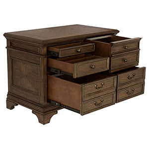 Coaster Home Furnishings Hartshill 5-Drawer Burnished Oak File Cabinet 881284