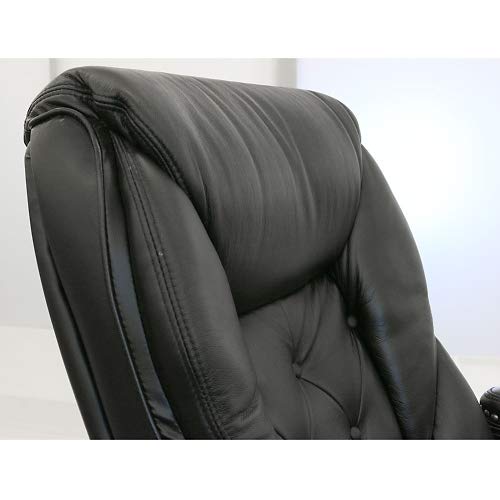 Standard Black Faux Leather Executive Chair - NBF Signature Series Kingston Collection